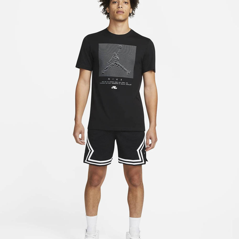 Nike Jordan Sport Dri-FIT Diamond Shorts - Black | The Sole Supplier