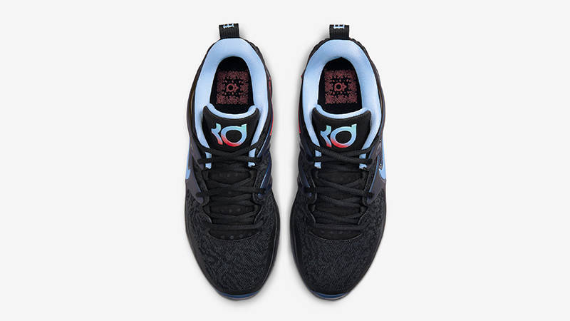 Nike KD 15 Black Red Light Blue DM1054-004 Top