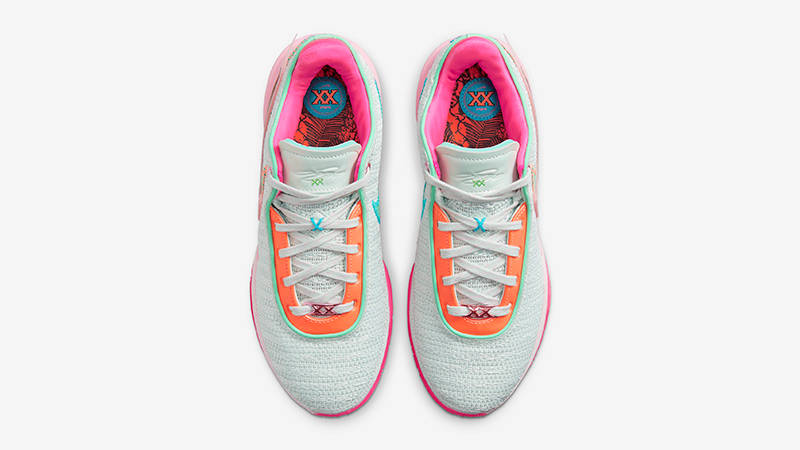 Nike LeBron 20 Barely Green Multi DJ5423-300 Top