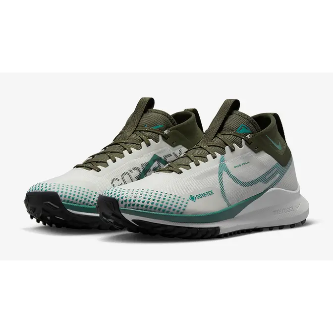 Nike new Pegasus Trail 4 Gore-Tex Olive Green FB2193-001 Side