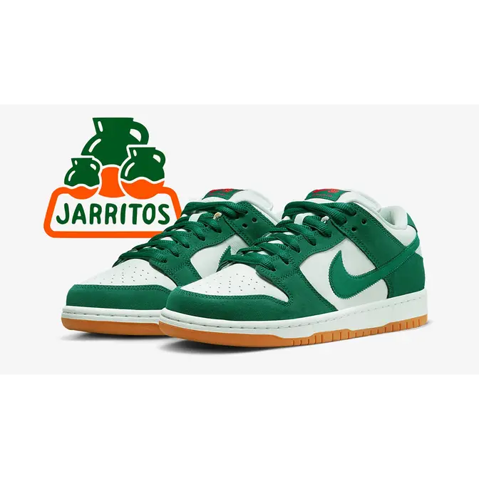 Jarritos x Nike SB Dunk Low Green White | Where To Buy | FD0860