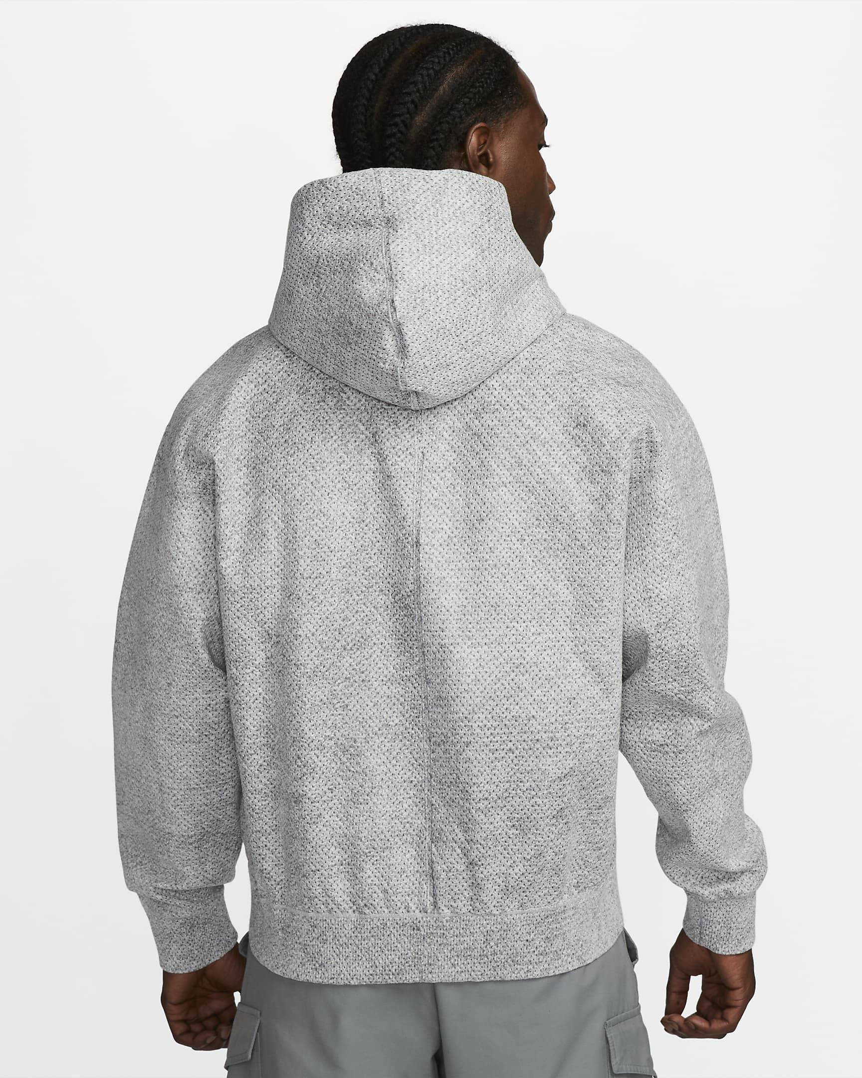 Nike Large selling Sportswear Long Sleeves Hoodie Therma-Fit Adv Tech Pack Gray