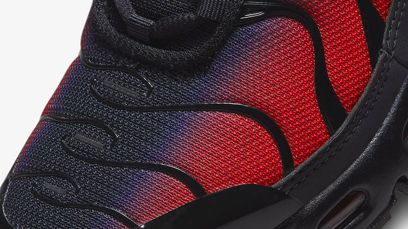 Nike TN Air Max Plus GS Black Red FB8024-600 Detail