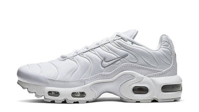 nike tn air max plus grid pack white