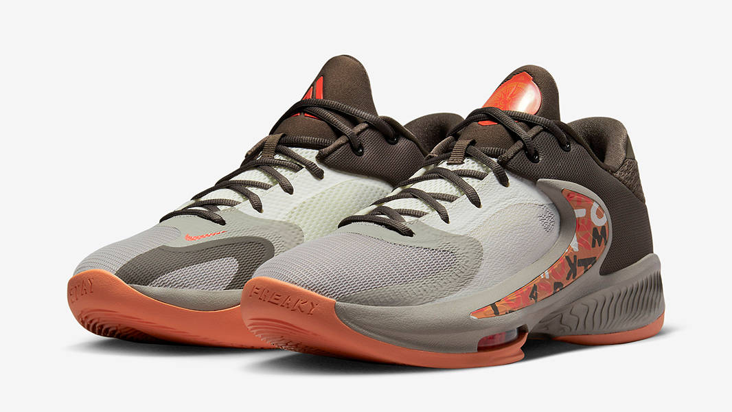 Nike Zoom Freak 4 Ironstone Orange DJ6149-003 Side