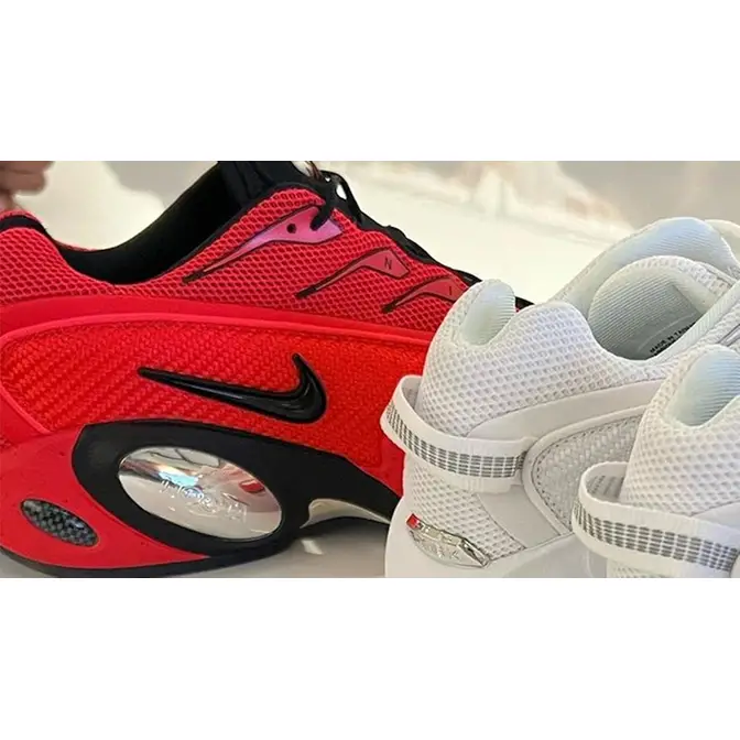 Nike Zoom Freak 2 Black White Men Youth Basketball Shoes 100 Red Detail