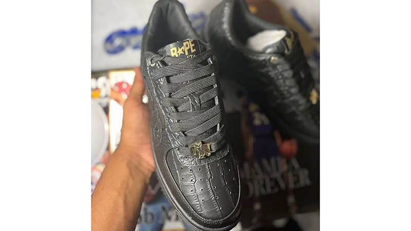 OVO x A BATHING APE BAPESTA Black Top