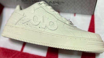 OVO x A BATHING APE BAPESTA White | Where To Buy | undefined | The Sole ...