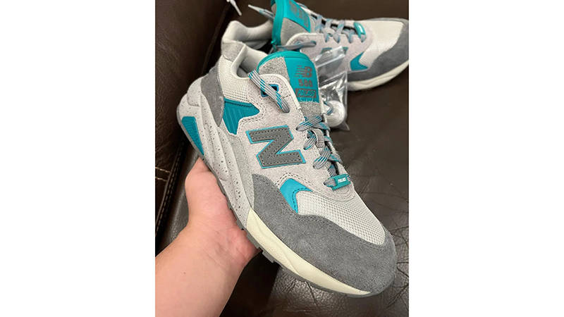 Palace Skateboards x New Balance 580 Grey Teal | Where To Buy