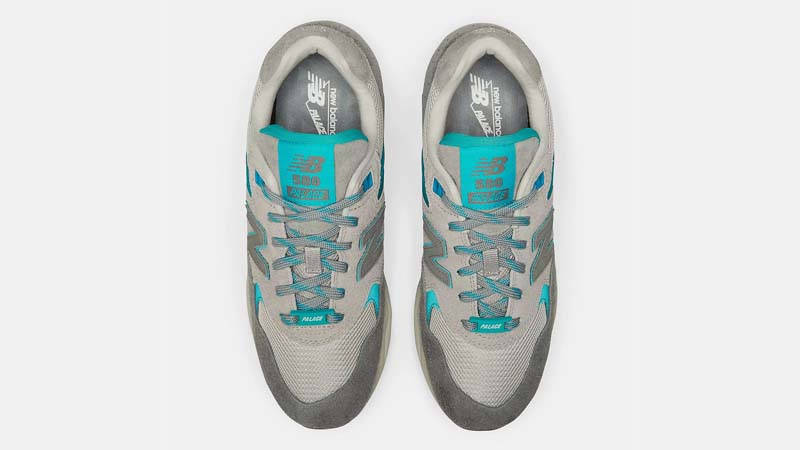 Palace Skateboards x New Balance 580 Grey Teal Middle