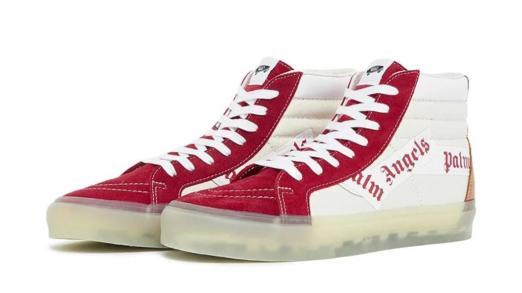 Palm Angels x Vans Sk8-Hi Reissue Chili Pepper VN0A3MV777W Side