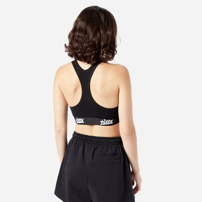 Womens Petite Sportswear Black Backside