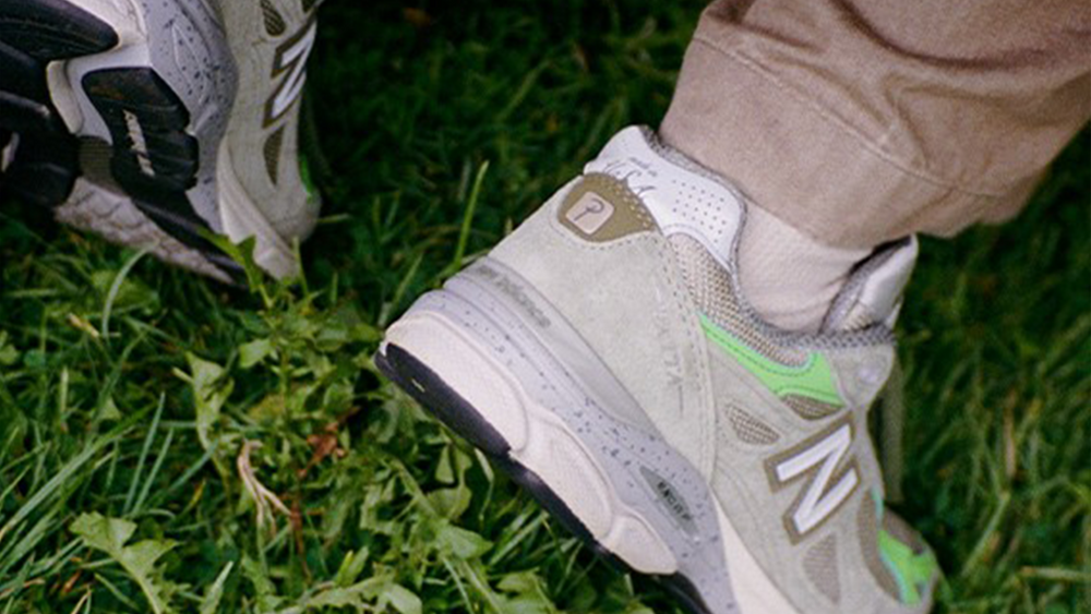 Image via Patta Patta x New Balance 990v3 Olive