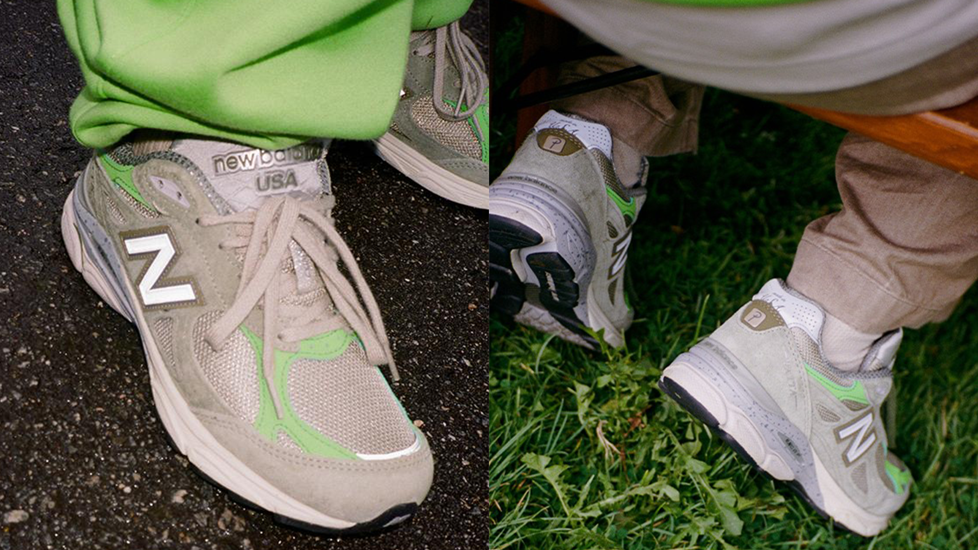 Patta x New Balance 990v3 Olive