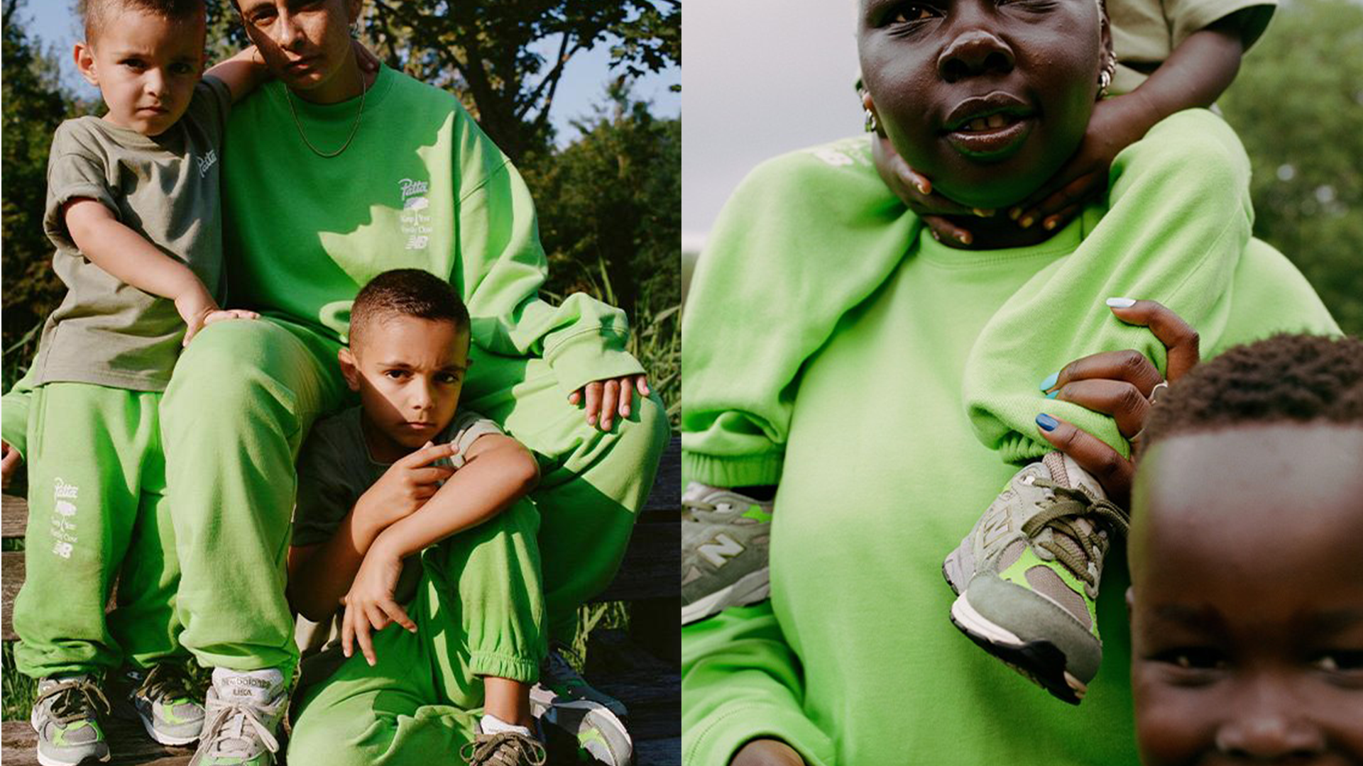 Patta x New Balance 990v3 Olive