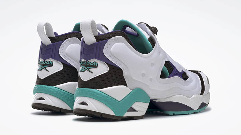 Reebok Instapump Fury Black Teal Purple GX9431 Back
