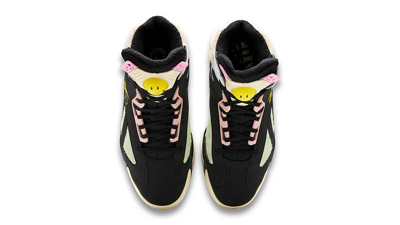 Smiley x Reebok Shaq Attaq Black Multi GX2250 Top