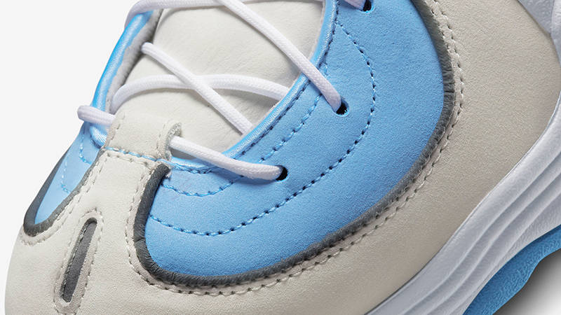 Social Status x Nike Air Penny 2 White Blue DM9132-100 Detail