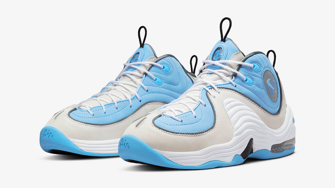 Social Status x Nike Air Penny 2 White Blue DM9132-100 Side