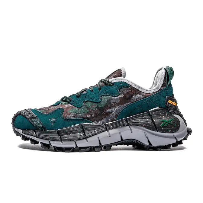 South2 West8 x Reebok Zig Kinetica II Edge Camo Green