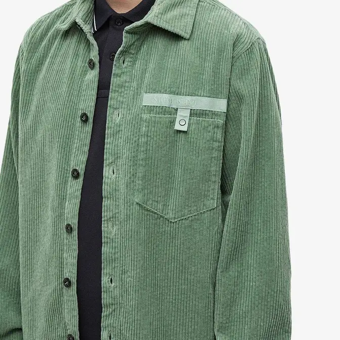 Stone Island Cord Overshirt | Where To Buy | 771511811-v0055 | The Sole ...