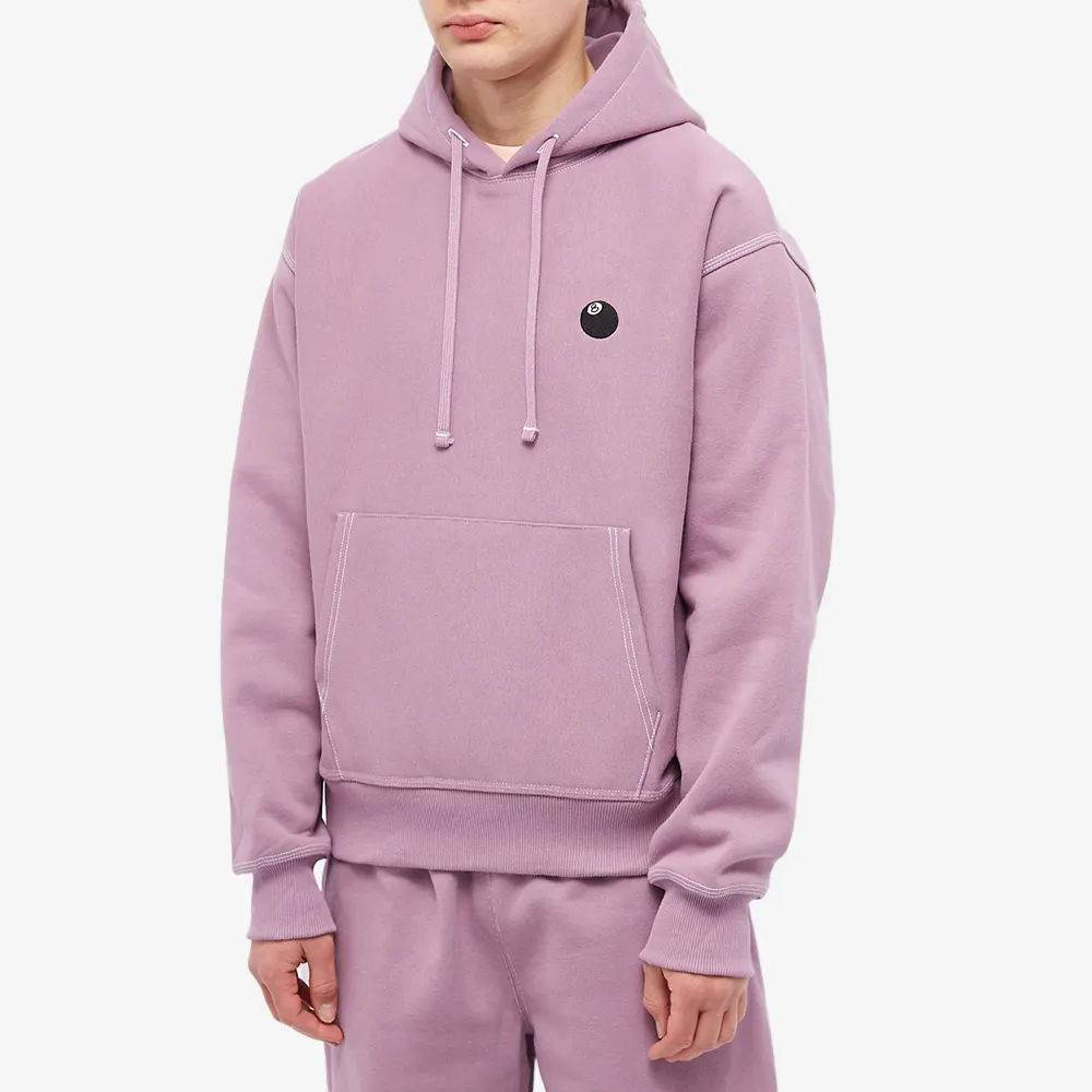 Stussy 8 Ball Dot Hoodie - Orchid | The Sole Supplier