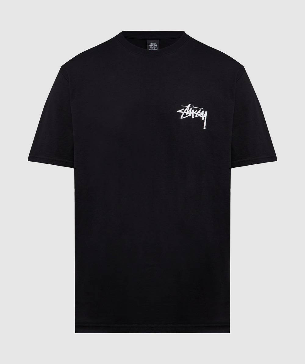 Stussy IST Lion T-Shirt - Black | The Sole Supplier