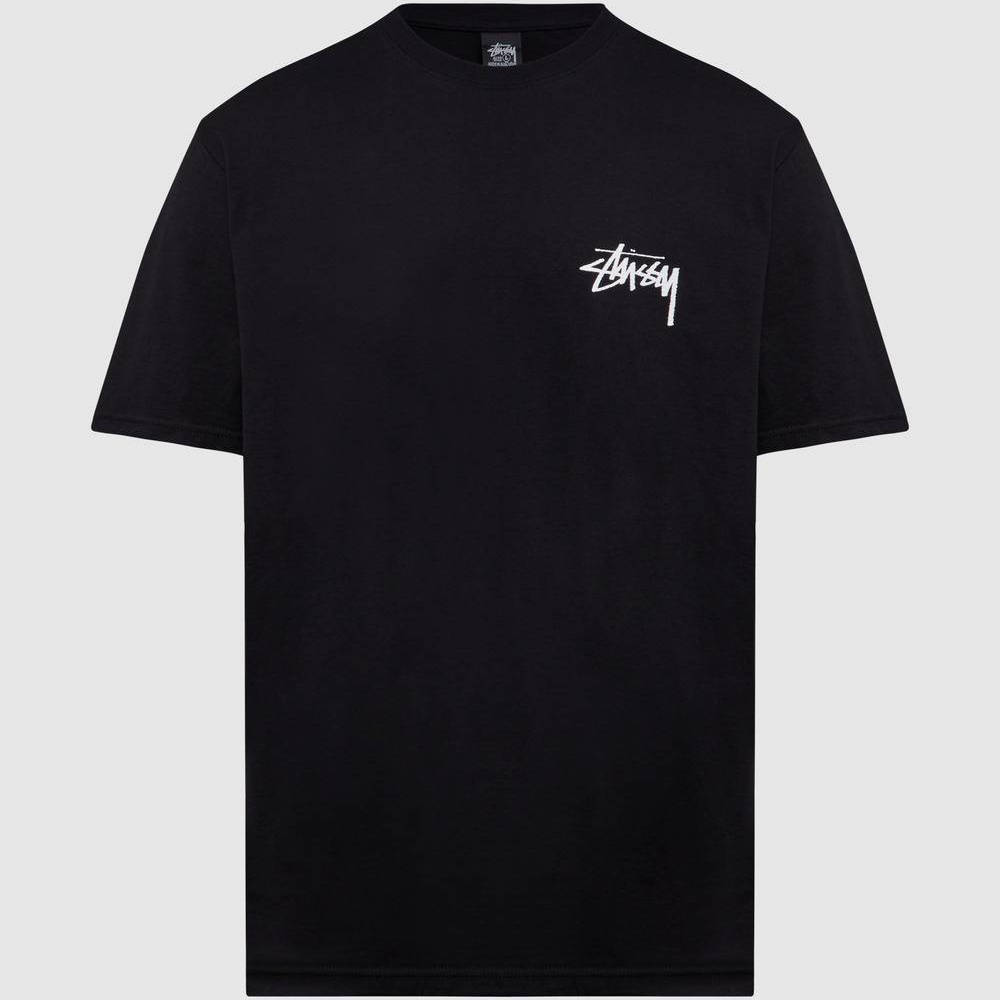 Stussy IST Lion T-Shirt - Black | The Sole Supplier