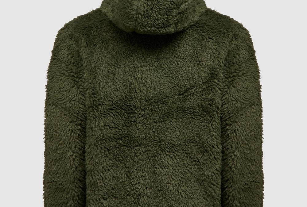 Stussy Sherpa Jacket - Olive | The Sole 