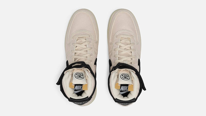 Stussy x Nike Vandal High Fossil | Where To Buy | DX5425-200 | The