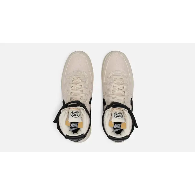 Stussy x Nike Vandal High Fossil | Where To Buy | DX5425-200 | The