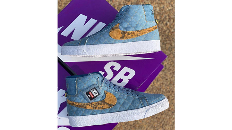 supreme x nike sb blazer