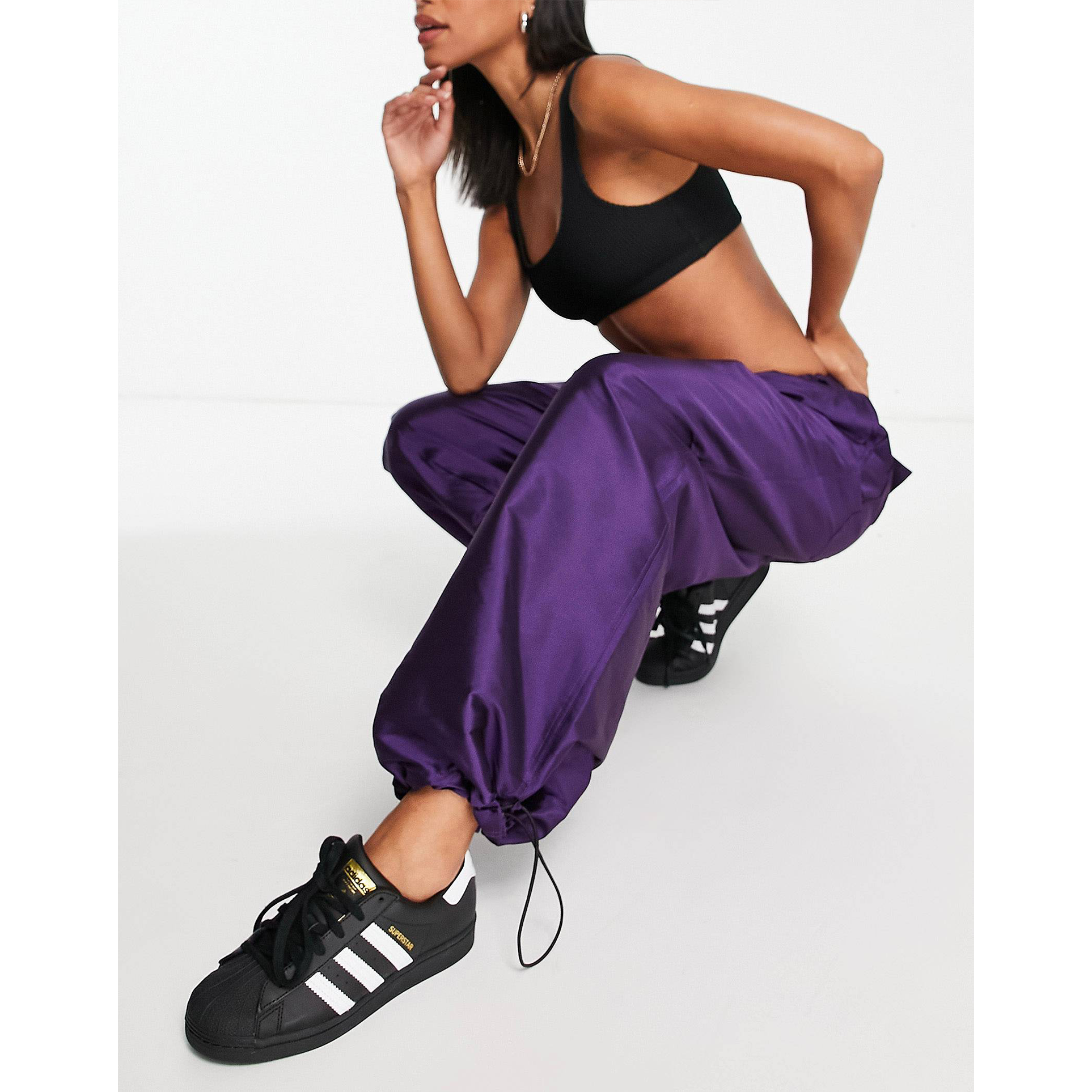 TOPSHOP PARACHUTE PANTS