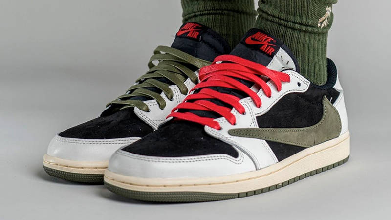 Travis Scott x Air Jordan 1 Low OG Olive