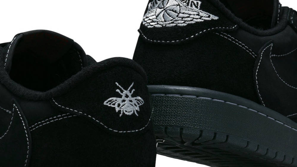 Image via Nike Travis Scott x AJ1 Low Black Phantom 5