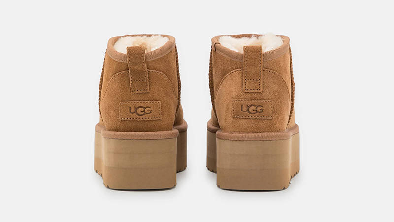 UGG Classic Ultra Mini Platform Chestnut 195719883416 Back