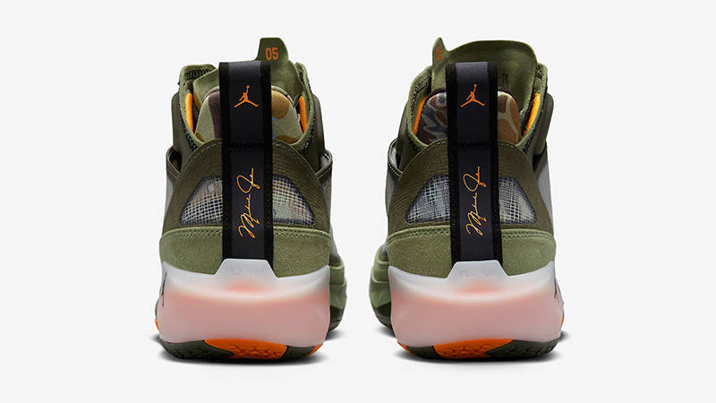 UNDEFEATED X Air Jordan 37 Olive Orange