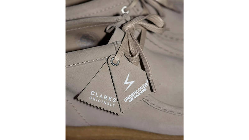 UNDERCOVER x Clarks Originals Wallabee Beige Detail