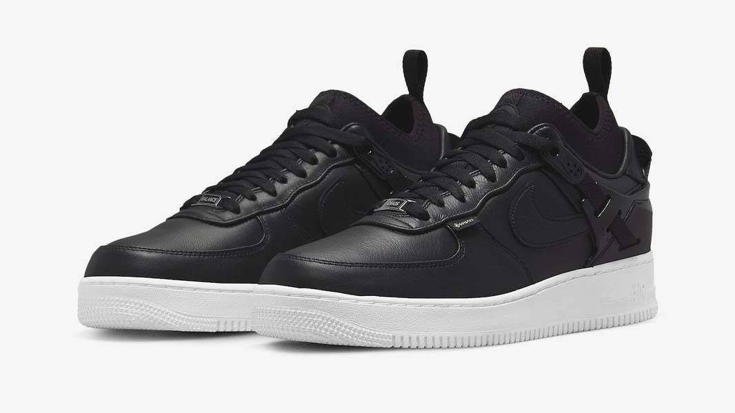 UNDERCOVER x Nike Air Force 1 Low Black White Front