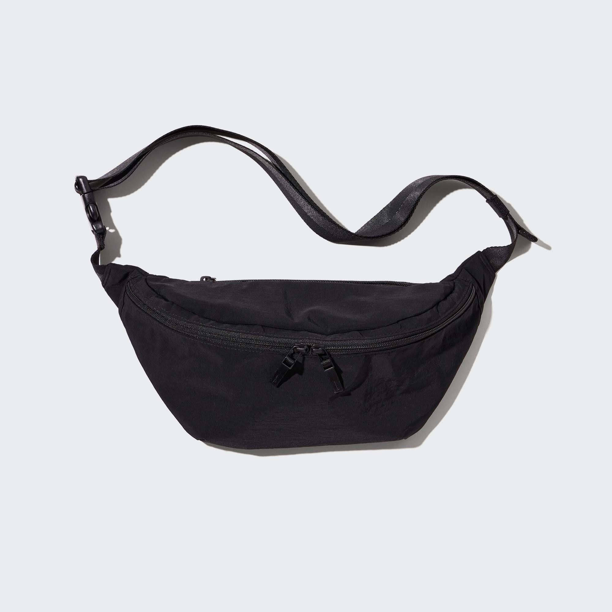Uniqlo Nylon Crossbody Bag - Black | The Sole Supplier