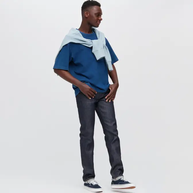 UNIQLO Selvedge Stretch Slim Fit Jeans, Where To Buy, 452522-COL69
