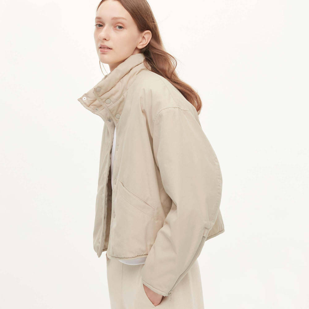 Uniqlo U Warmer Jacket - Natural | The Sole Supplier