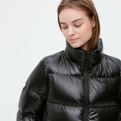 Uniqlo Ultra Light Down Shiny Puffer Jacket - Black | The Sole Supplier