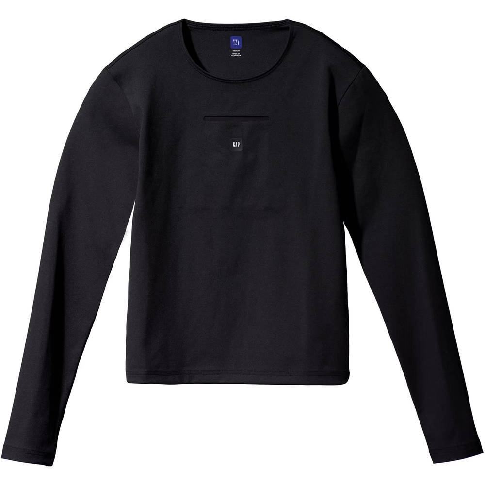 Yeezy Gap Engineered By Balenciaga Logo Print Mesh T-Shirt - Black ...