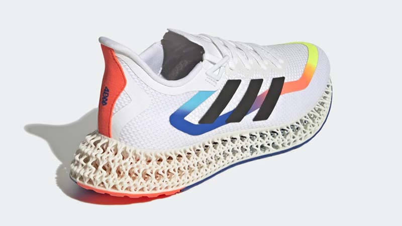 adidas 4DFWD 2 White Power Blue Back