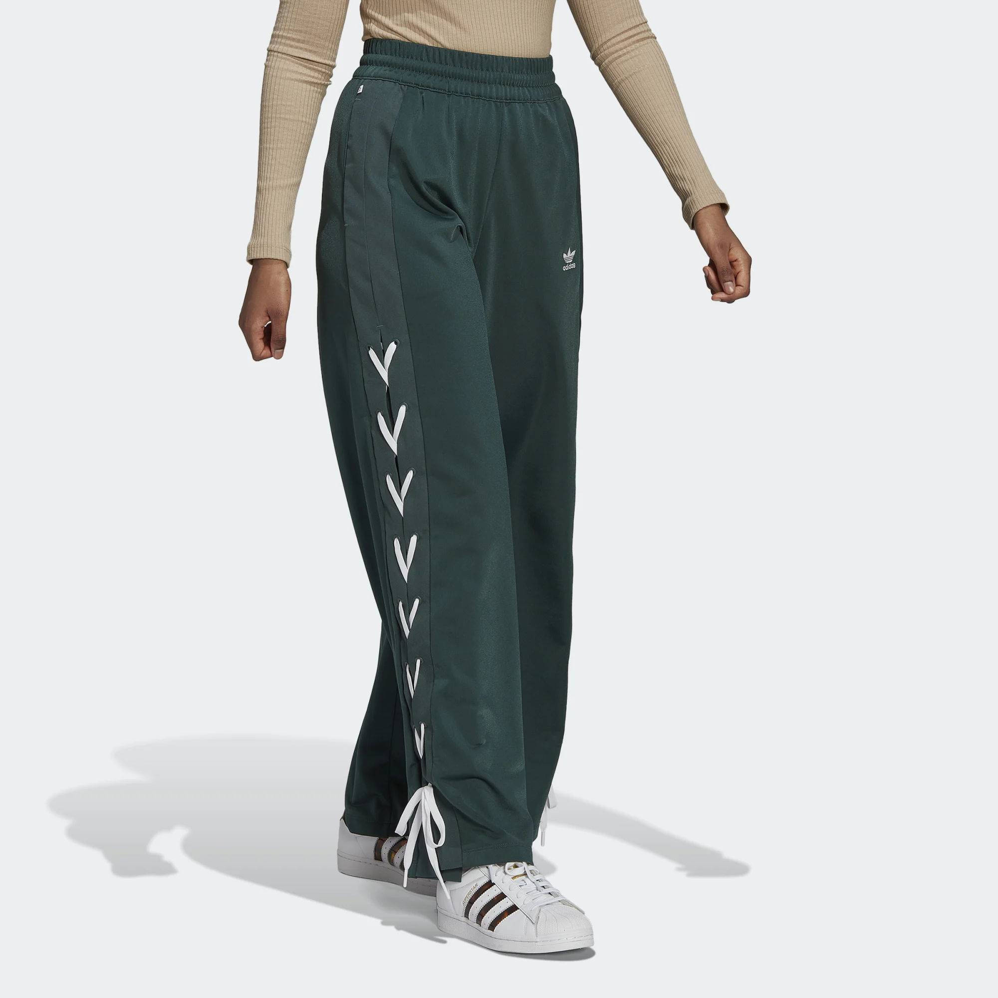 adidas Always Original Laced Wide Leg Tracksuit Bottoms Where To