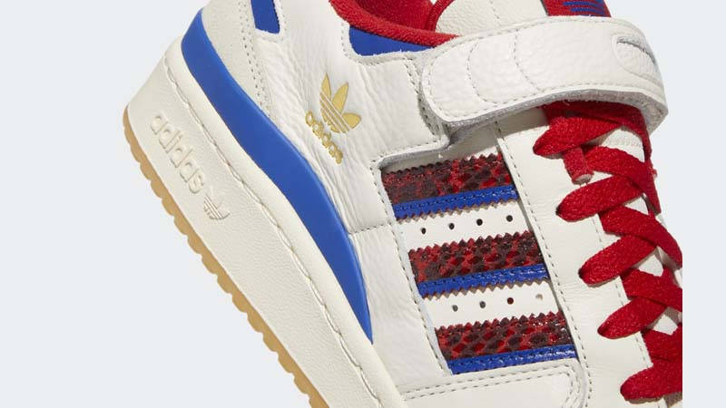 adidas forum red white blue