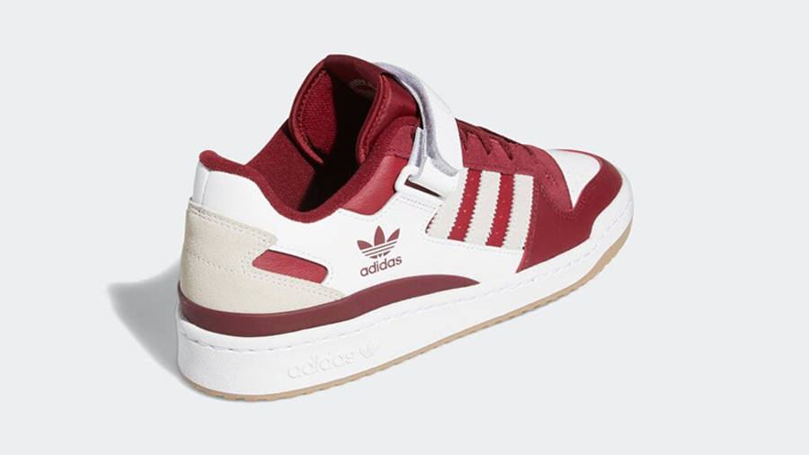 adidas Forum Low College Burgundy Grey | Where To Buy | GX7068 | The ...