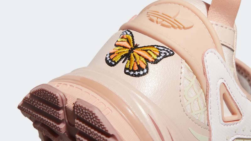 adidas Hyperturf Dia De Muertos Vapor Pink Closeup