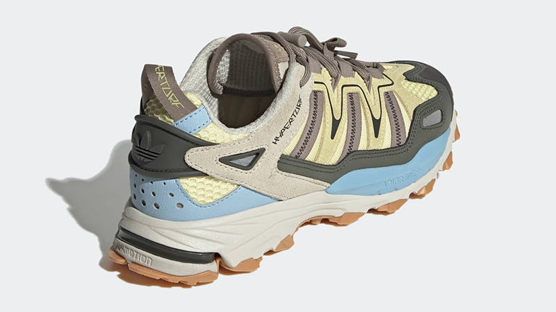 adidas Hyperturf Yellow Blue Olive GX4487 Back